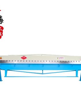 小型手动剪板机折弯机白铁皮彩钢瓦折边机WS-1.2X3000mm折板机