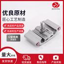 厂家供应测温型C型线夹电力金具节能螺旋式 铝合金导线