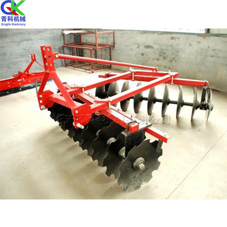 农田土壤耕整农用耙 拖拉机悬挂式圆盘耙 1.3米悬挂式小型轻耙