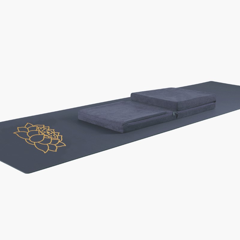 108大拜垫禅修打坐垫三折叠多功能环保椰棕垫可拆洗方便携带新品