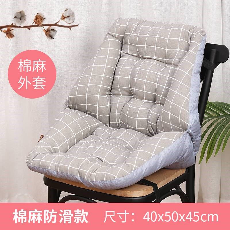 电加热坐垫办公室j腰靠靠背一体护腰电脑椅加厚座椅椅垫久坐秋冬