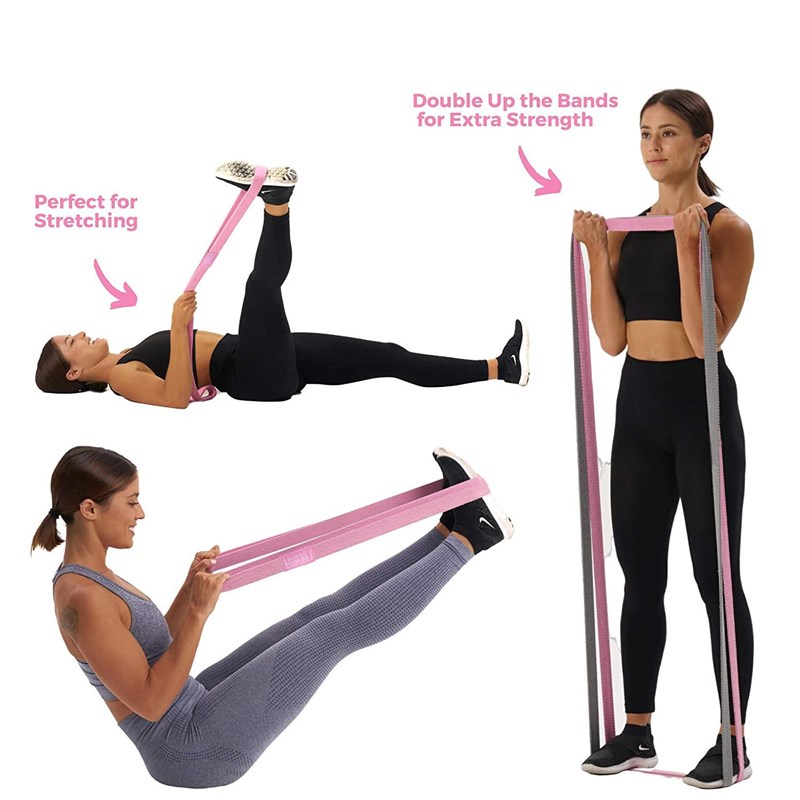 3cm宽阻力带虐臀圈防滑弹力翘臀圈健身深蹲阻力圈拉力带套装