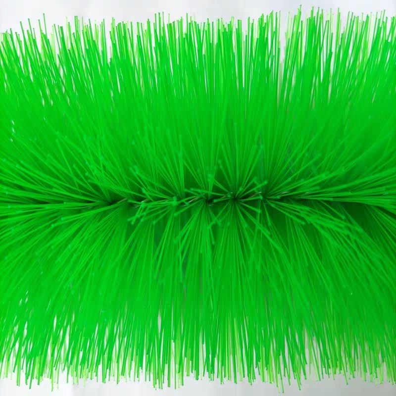 过滤毛刷锦鲤鱼池毛刷滤材3v04不锈钢挂环十字过滤毛刷锦鲤池滤材