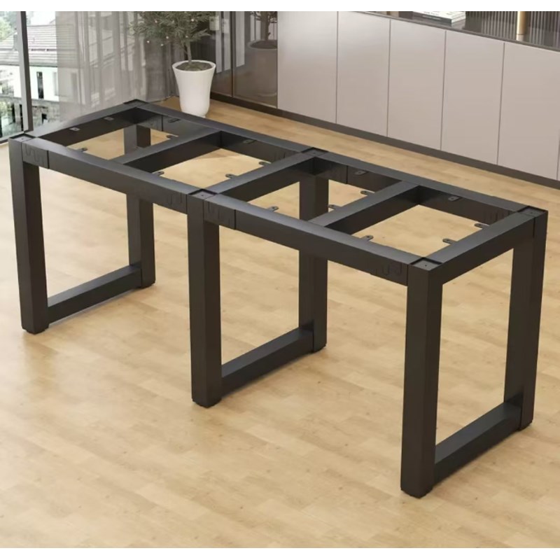 钢架桌腿定制支架定制金属桌脚架会议办公桌餐桌茶几架子加厚铁艺