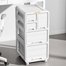 桌下收纳柜可移动抽屉式 储物柜办公室工位文件柜子书桌文具置物架