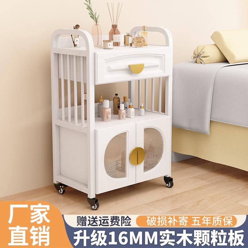 美容院专a用置物架美睫美甲理发小推车仪器多层放置架可移动手推