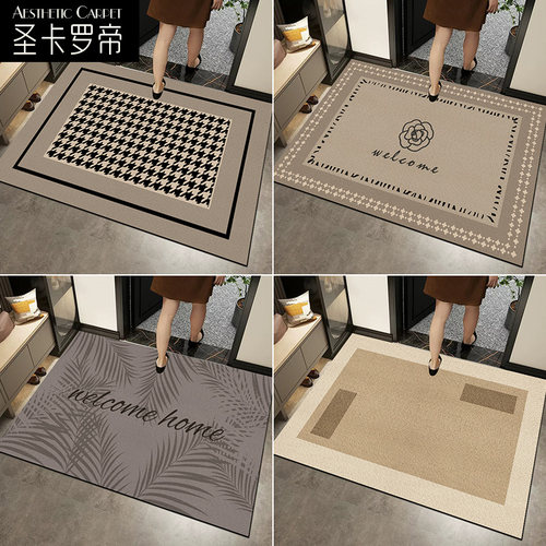 入户门地垫家用j进户大门口除尘耐脏踩脚垫高级感玄关防滑耐磨垫