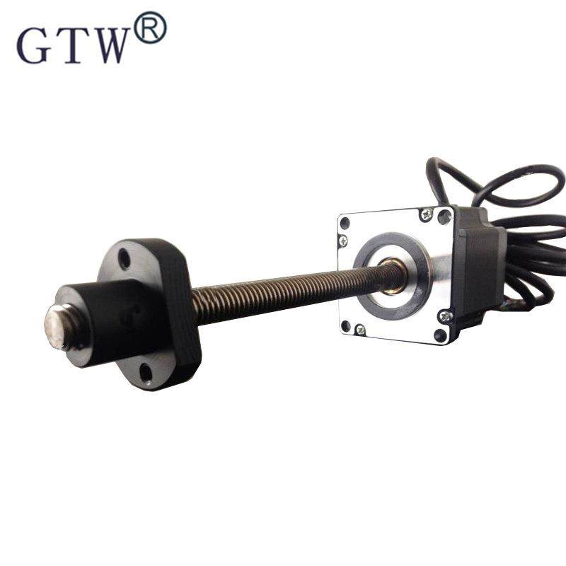 现货57直线丝杆步进电机57外驱式螺杆电机双出轴NEMA23直线电机,电子元器件市场,电机/马达,淘宝优惠券,粉丝福利购,淘宝优惠卷