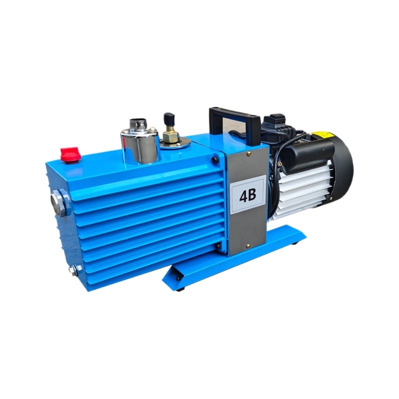 双级旋片式真空泵防返油实验室小型抽真空抽气泵油泵工业用现货