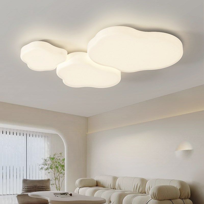 客厅灯简约现代大气奶油风吸顶灯2025年新款卧室云朵灯具全屋套餐,家装灯饰光源,客厅吸顶灯,淘宝优惠券,粉丝福利购,淘宝优惠卷