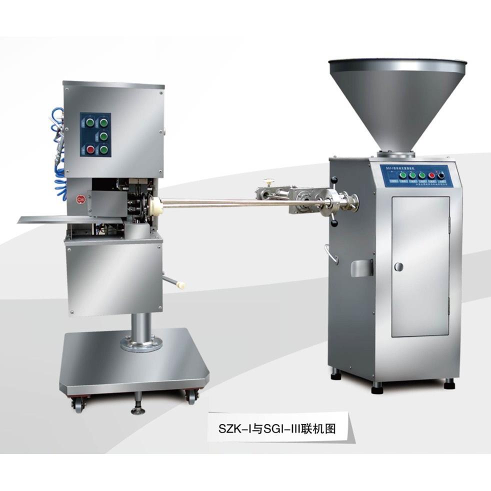 门市菜市场加工火腿肠全自动灌装打卡机方便快捷减少排队时间