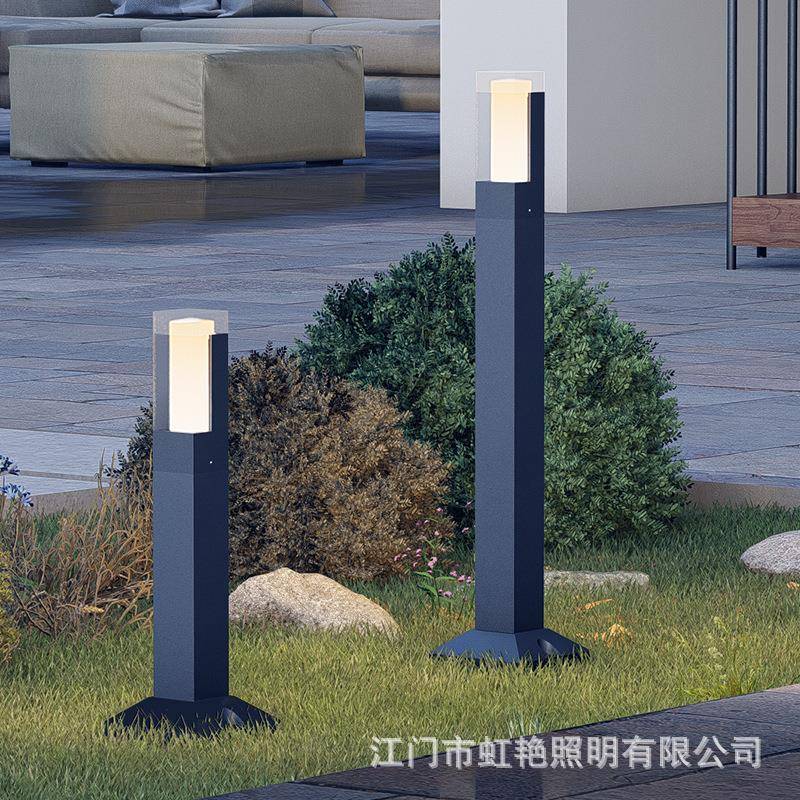 景观草坪灯户外简约庭院灯园林花园草地灯防水小区公园装饰插地灯