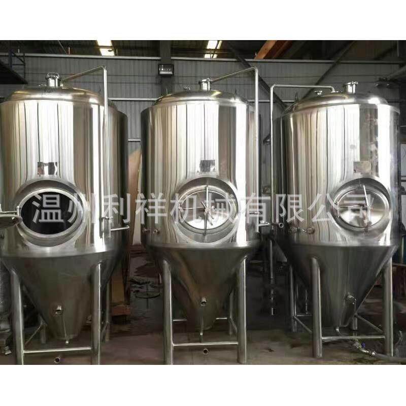 厂家供应啤酒发酵果酒葡萄酒不锈钢储酒酿酒立式发酵