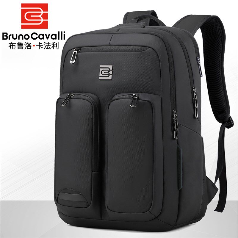 方形背包男士双肩包2025新款多功能商务旅行电脑包短途出差办公包