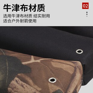 现货双管箭壶复合滑轮弓反曲弓箭射箭器材腰挂式两管箭袋箭囊