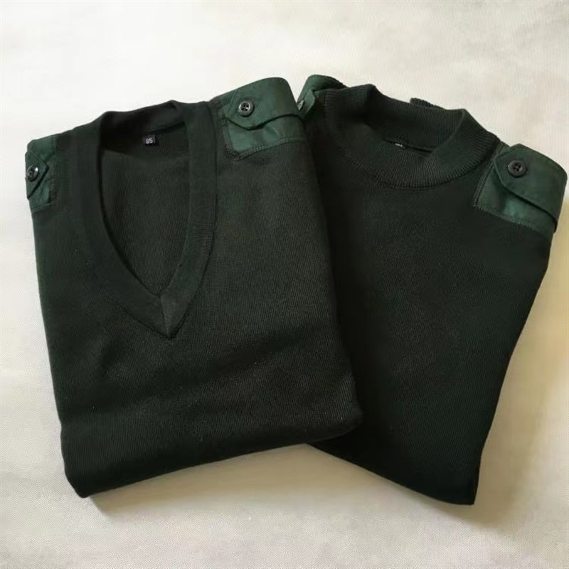 户外正品保暖毛衣秋冬男女通用羊毛衫防寒针织衫圆领V领羊毛衫