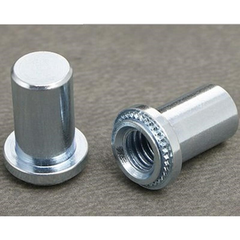 。M3M4M5M6 环保镀锌密封螺母/封闭螺柱/防水压铆螺母/封闭螺母柱