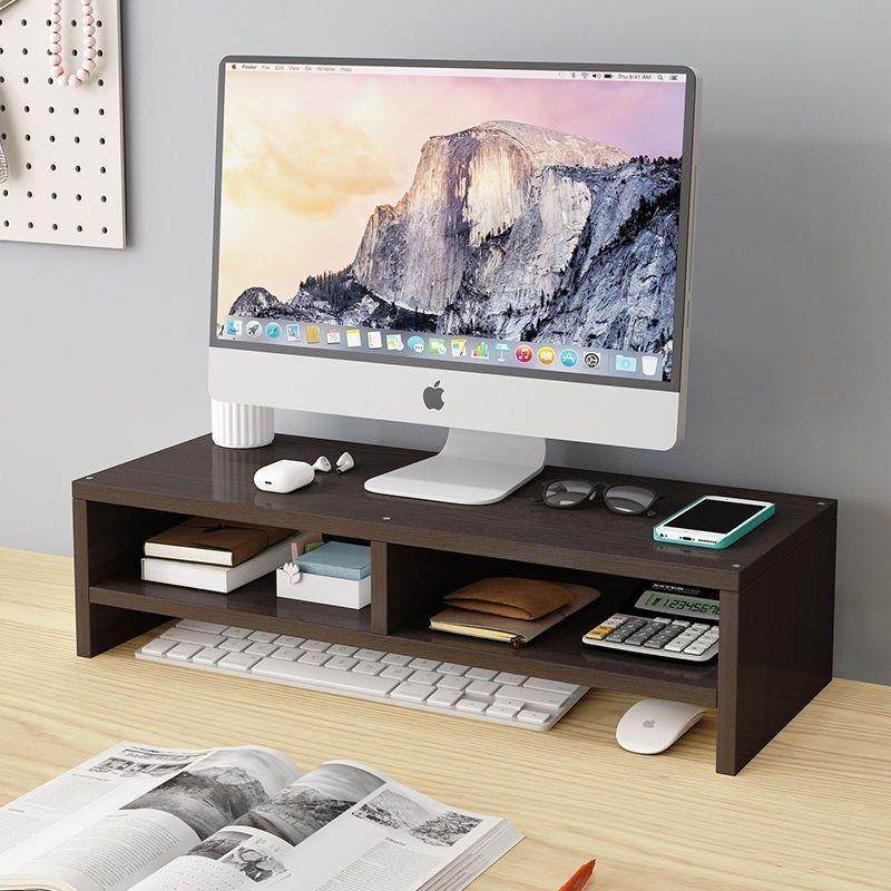 桌面增高架电脑显示器屏专用底座键盘整理收纳置物架托盘支架加高,收纳整理,桌面收纳盒,淘宝优惠券,粉丝福利购,淘宝优惠卷