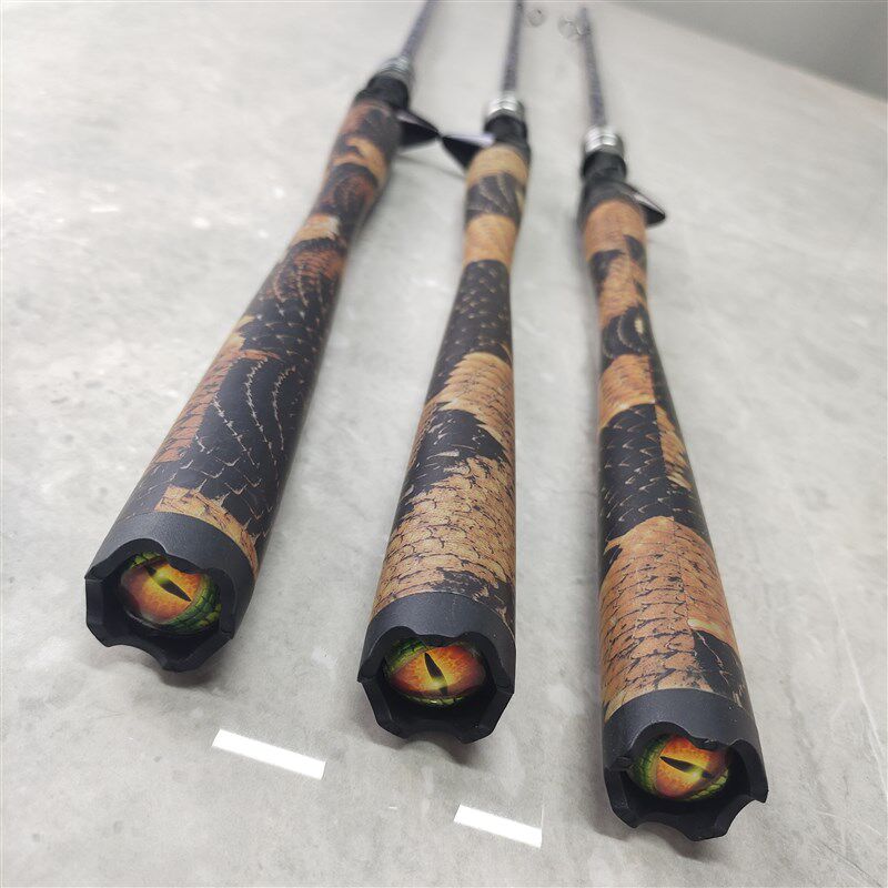 黑蟒雷强竿路亚竿打黑专用中雷竿轻雷竿超硬锚鱼竿钓鱼竿枪柄直柄