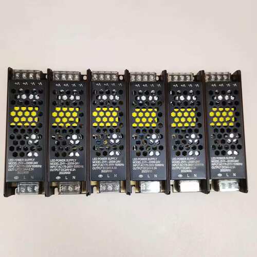 led灯带变压器静音开关电源灯槽线条灯220V转24V黑金刚驱动