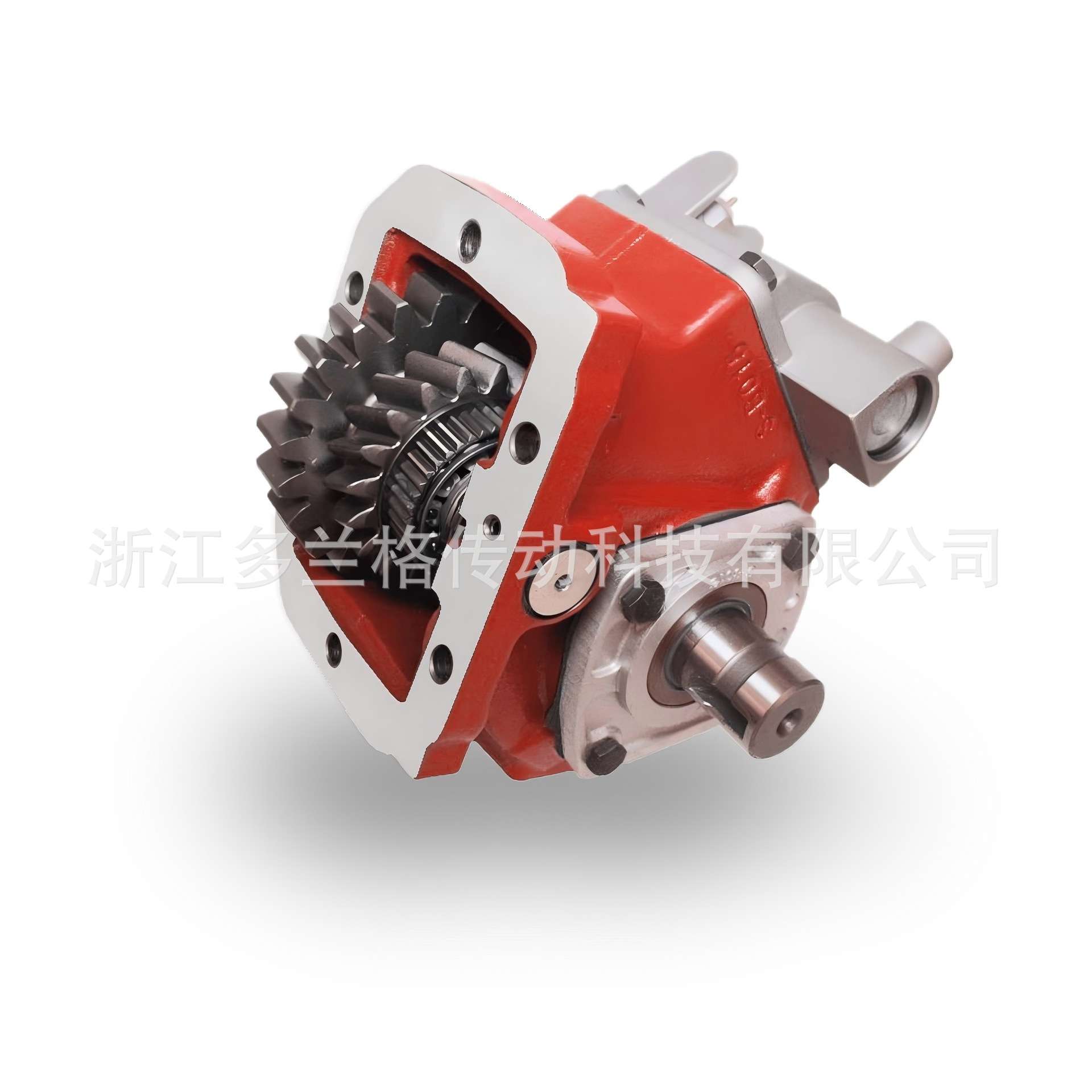 浙江多兰格 机械或气动换挡6螺栓442取力器PTO442XQAHX-V3XD