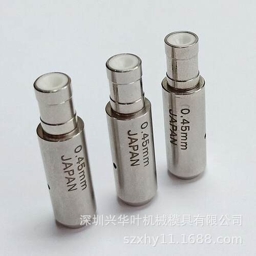 厂家直供细孔放电机床附件平头电极眼模 导向器外形8*6*30*0.45mm