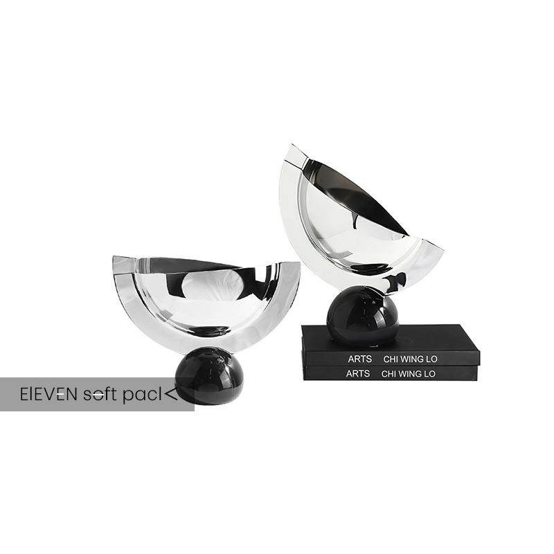 北欧现代几何不锈钢花器果托盘摆件样板间客厅酒柜酒店吧玄关花瓶,标准件/零部件/工业耗材,车间地垫,淘宝优惠券,粉丝福利购,淘宝优惠卷