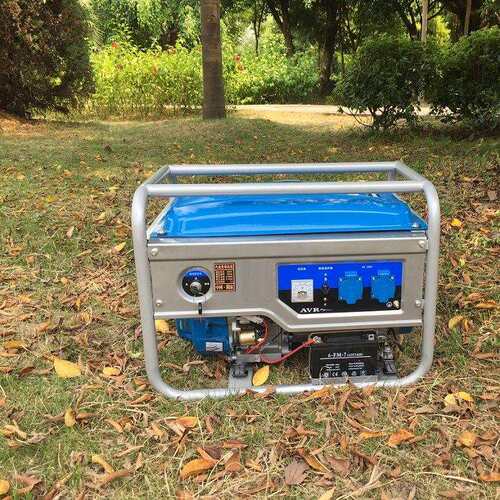 小型家用开架低噪音单相三相多燃料3/4/5/6/8KW汽油发电机双电压