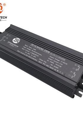 0-10V调光电源240W低压12V防水LED开关电源线条灯24V直流驱动电源