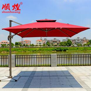 工厂直供户外遮阳伞 单顶罗马伞 迷你罗马伞豪华庭院伞 岗亭伞