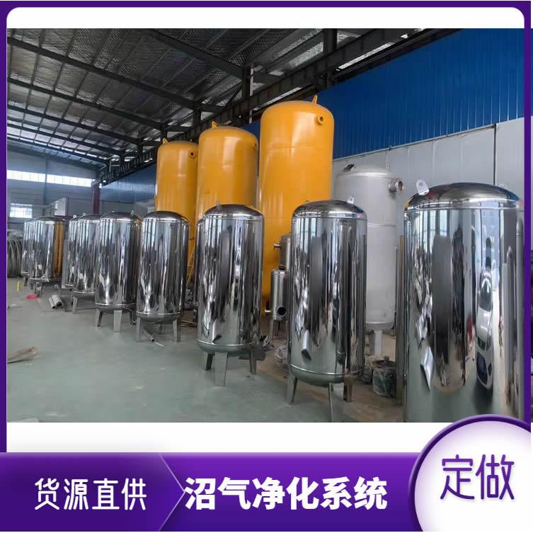 不锈钢沼气脱硫脱水净化塔净化装置正负压保护器水封罐增压阻火器