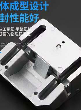 利达方形门锁加厚外装搭扣锁高品质碰拉动门锁铝合金门锁 MS880