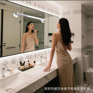 新品镜前灯化妆补光灯手提灯吸盘镜子灯带电池便携户外灯条