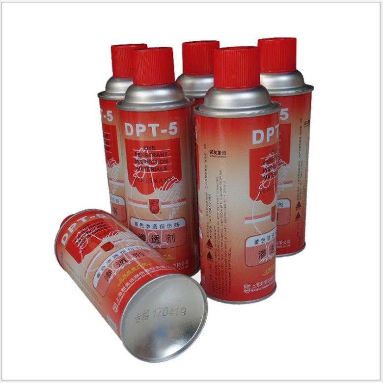 上海新美达着色剂DPT-5 渗透清洗显像探伤剂 工业探伤用耗材