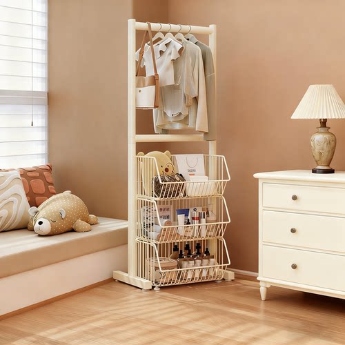 衣帽架落地卧室飘窗放衣服神器