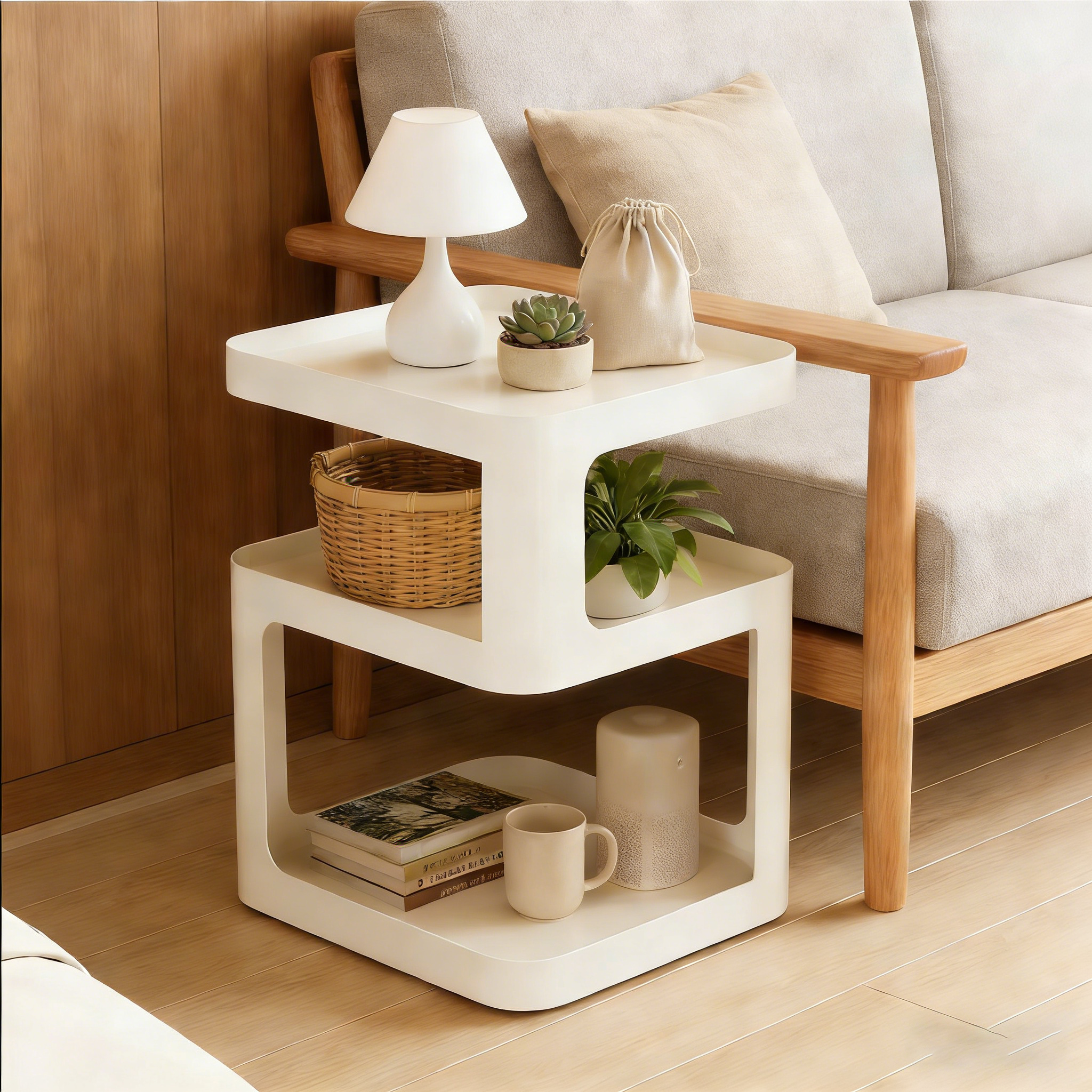 简约床头小推车置物架客厅小桌子收纳多层边柜小户型多功能边几,商业/办公家具,茶几,淘宝优惠券,粉丝福利购,淘宝优惠卷