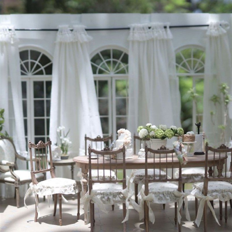 微真木6分/12分法式覆古场景/法式田园餐厅主题迷你娃娃屋,模玩/动漫/周边/娃圈三坑/桌游,BJD场景道具娃屋,淘宝优惠券,粉丝福利购,淘宝优惠卷