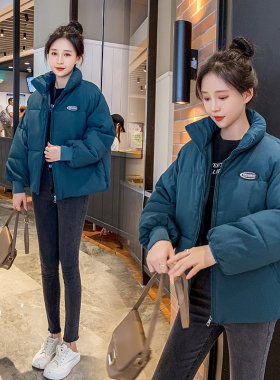 反季羽绒棉服女冬装2021年新款韩版宽松棉衣女短款加厚小棉袄外套
