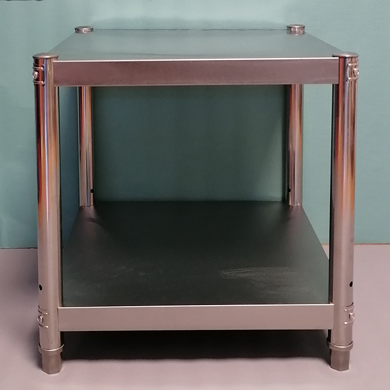 定制厨房置物架二层不锈钢汤桶架子保温桶垫高架消毒柜底座架锅架