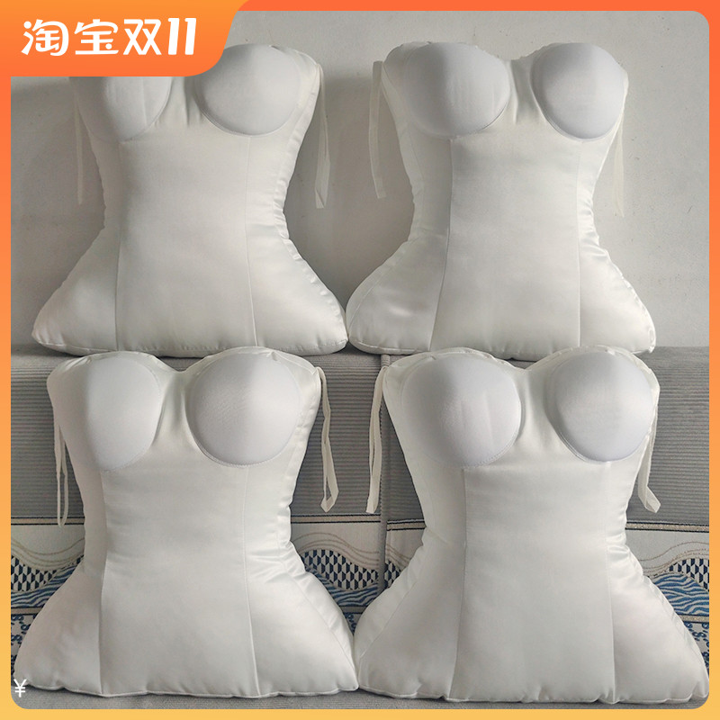婚纱礼服半身软体填充悬挂假模特立体软撑展示架子服装模特道具女