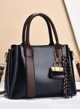 蓝色高级感包包女包2024新款斜挎包女单肩包时尚大气女士手提包