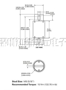 L70QS400.X 进口力特螺栓式保险丝管 700V 400A 快速熔断器保险丝