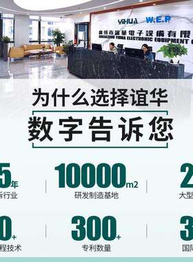 谊华862BA+二合一热风拆焊台 双数显防静电焊台 气泵式恒温焊台