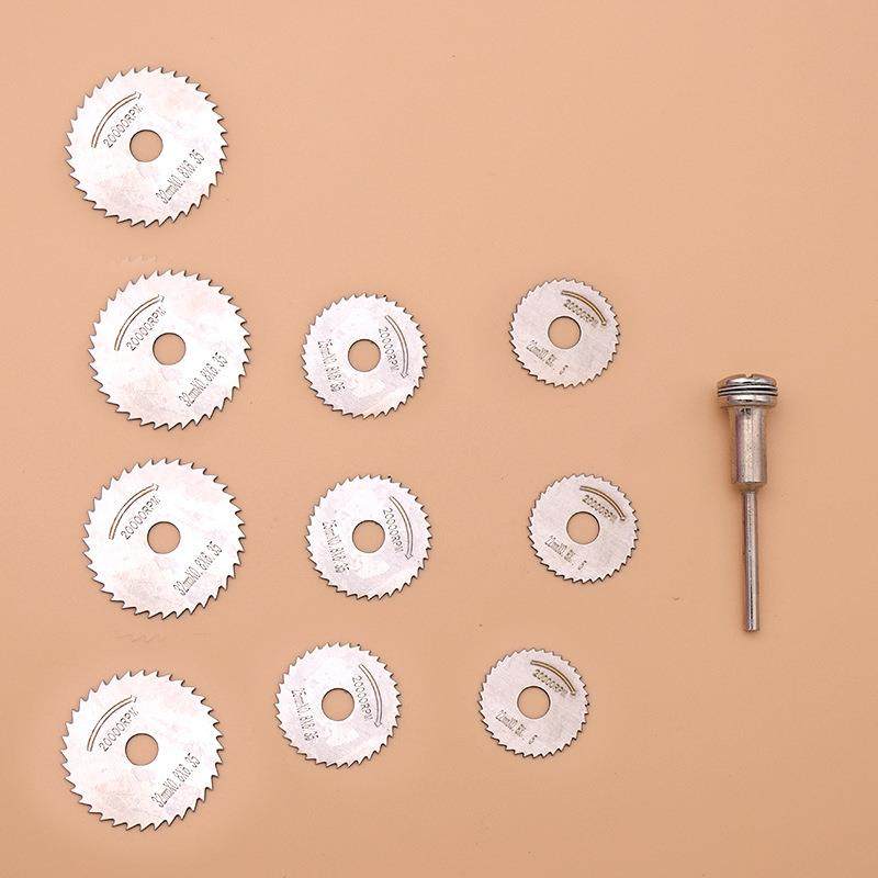 跨境爆款 11PC木工锯片套装22/25各3片32/4片+1杆 锯片套装,鲜花速递/花卉仿真/绿植园艺,割草机/草坪机,淘宝优惠券,粉丝福利购,淘宝优惠卷