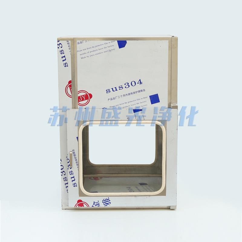 不锈钢风淋传递窗 厂家供应普通自净型洁净传递窗 净化传递柜