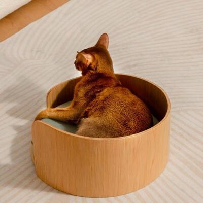 KAMAMUTA抱抱窝源素系列猫窝狗窝四季通用宠物窝实木猫床狗沙发