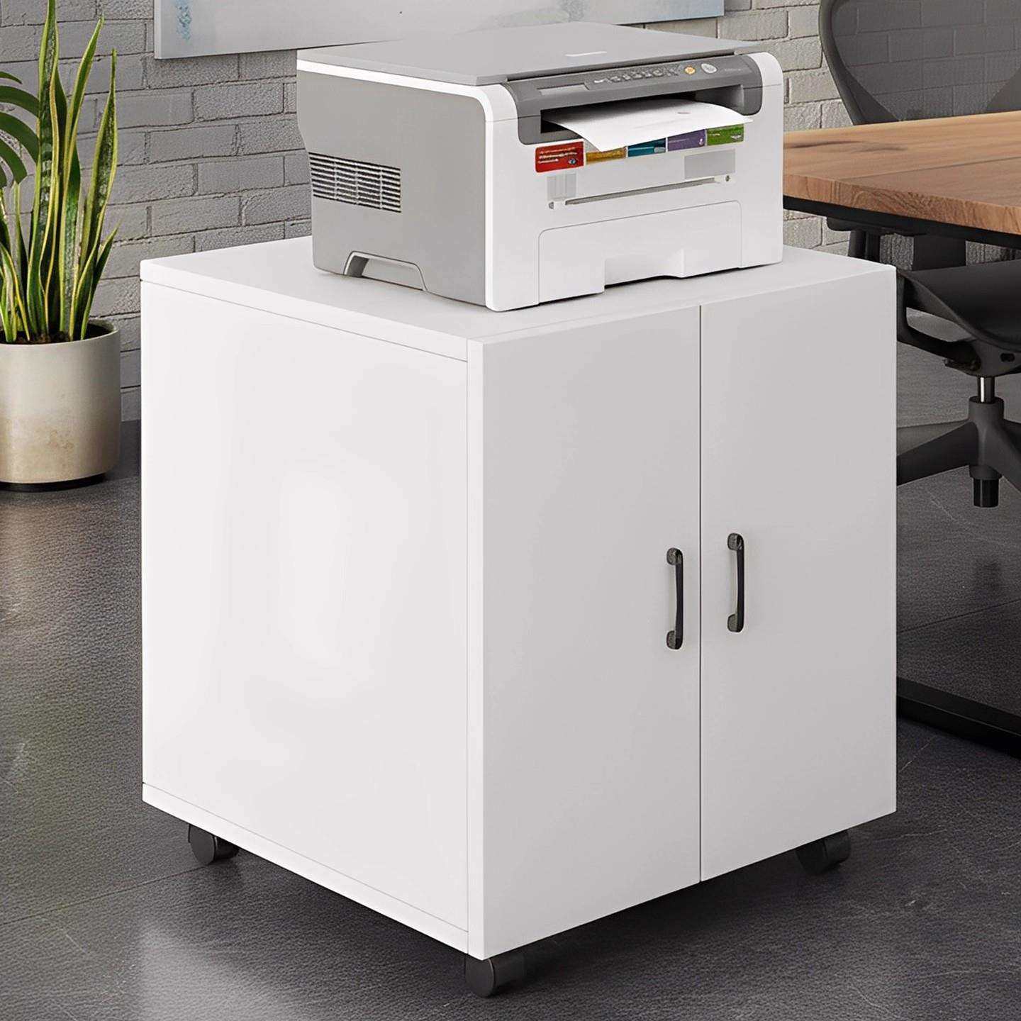 打印机柜子置物架A3复印机放置柜移动矮柜大型打印机底座文件柜子,电子元器件市场,其它元器件,淘宝优惠券,粉丝福利购,淘宝优惠卷