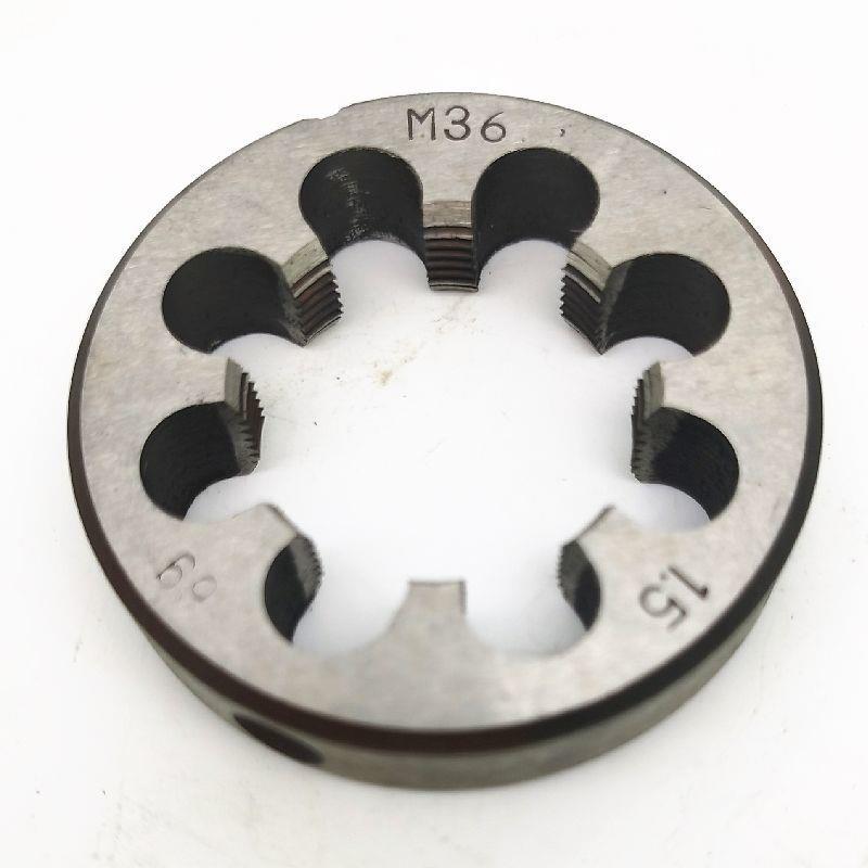 圆板牙M33M34M35M36X4 3 2 1.5 1.25 1右左牙正反扣高速钢不锈钢