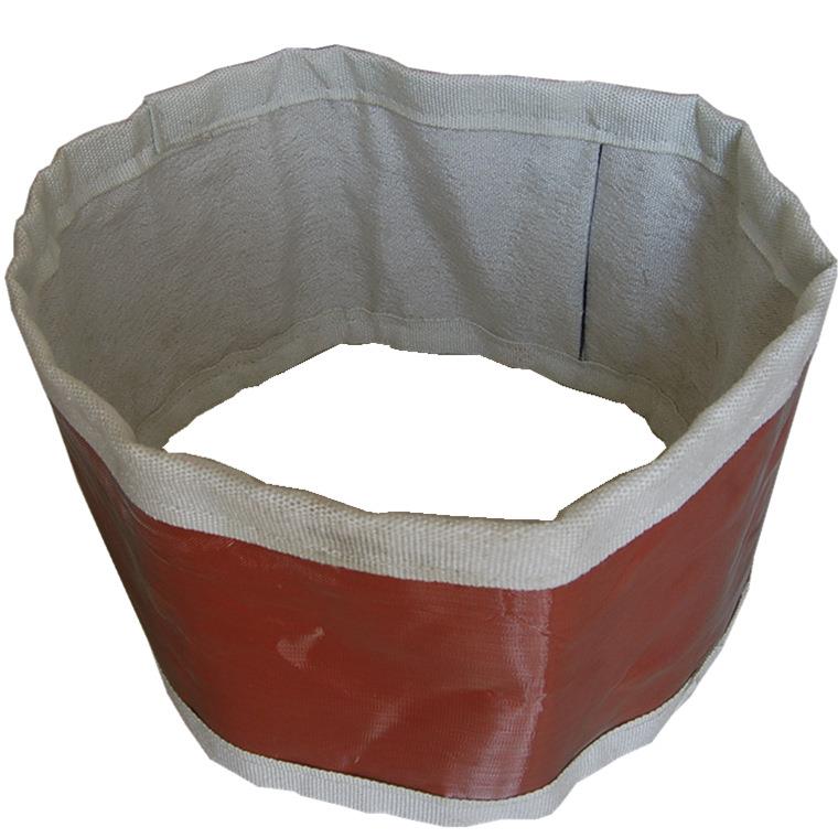 耐高温 硅橡胶非金属膨胀节蒙皮 易运输安装厂家按需制作