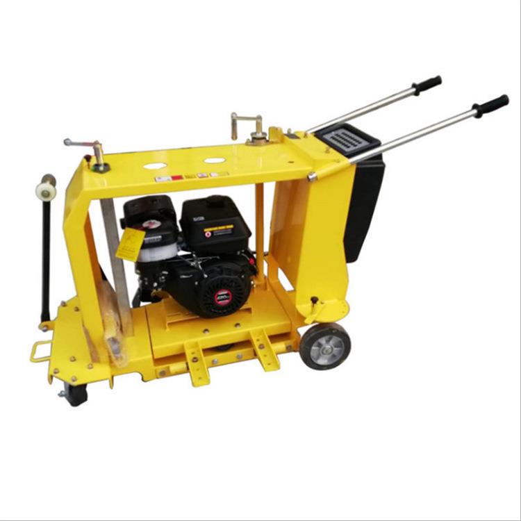 混凝土路面切割机手推式井盖切圆机 汽油市政井盖切圆机工具切割